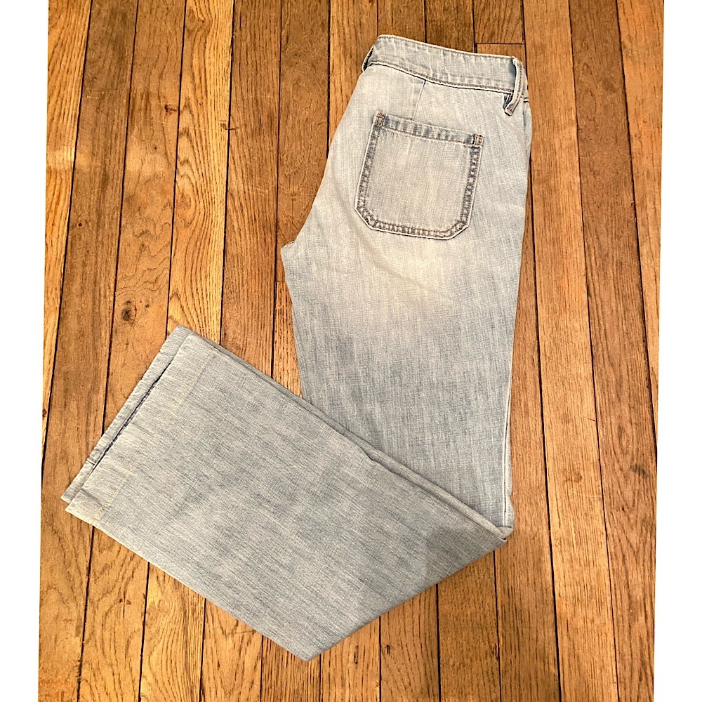 Light Wash Wide Leg Jeans